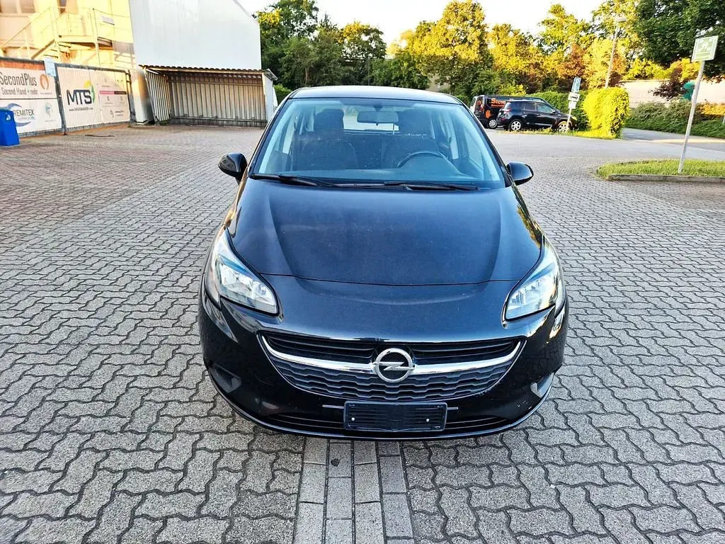 Gebraucht Opel Corsa Edition 90 PS (66 kW) 2015 Schwarz Kleinwagen