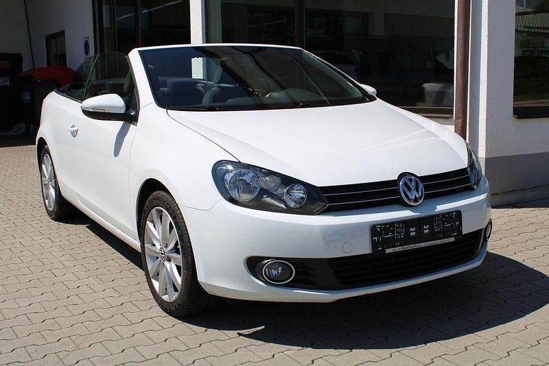 Gebraucht VW Golf Cabriolet Basis 105 PS (77 kW) 2013 Weiß Cabrio