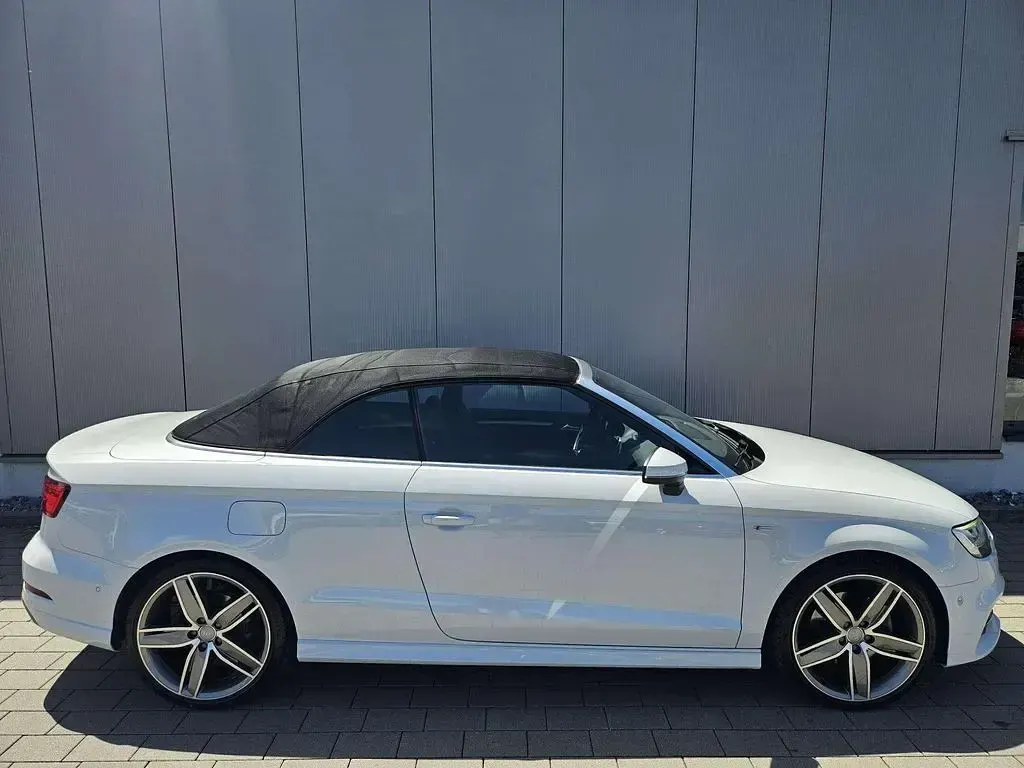 Gebraucht Audi A3 Cabriolet Sport 150 PS (110 kW) 2016 Gletscherweiß metallic Cabrio