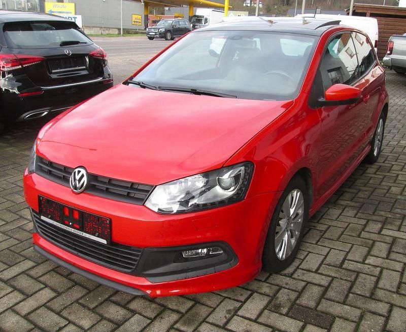 Gebraucht VW Polo Highline 105 PS (77 kW) 2012 Orange Kleinwagen