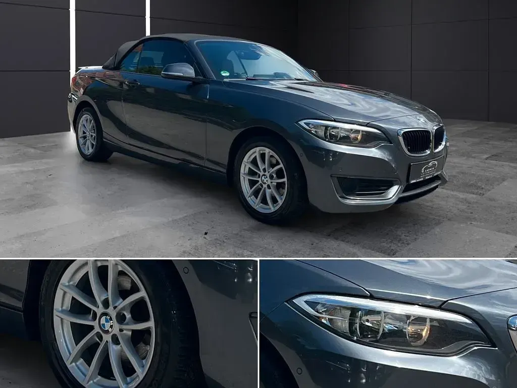 Gebraucht BMW 218 Performance 150 PS (110 kW) 2015 Grau Cabrio