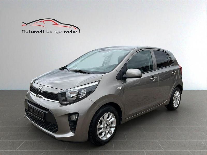 Silber Gebraucht 2019 Kia Picanto DREAM-TEAM Edition Kleinwagen | 10.999 € (Fairer Preis) - Bild 1/4