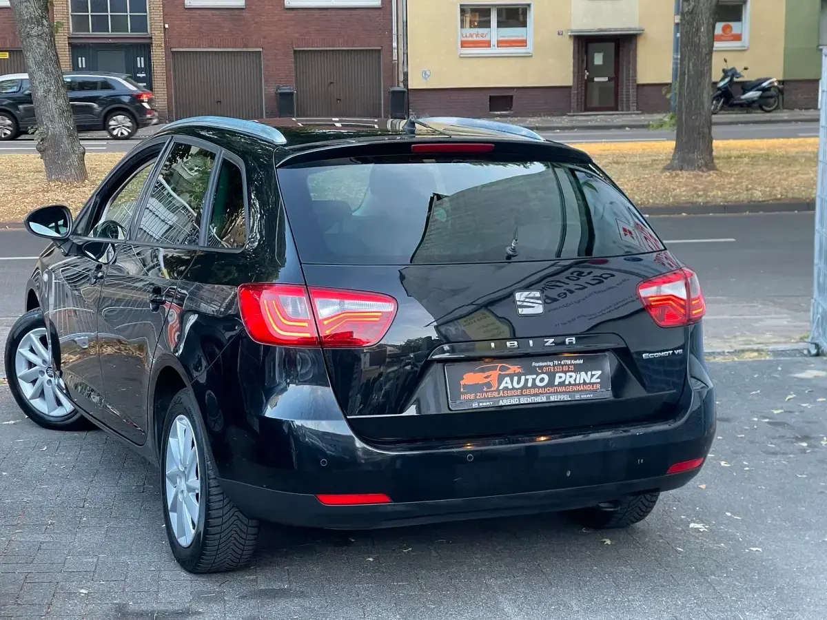 Gebraucht Seat Ibiza Reference 70 PS (51 kW) 2014 Schwarz Limousine