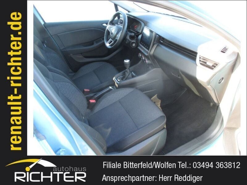 Gebraucht Renault Clio V Zen 91 PS (66 kW) 2021 Hell blau metallic Kleinwagen