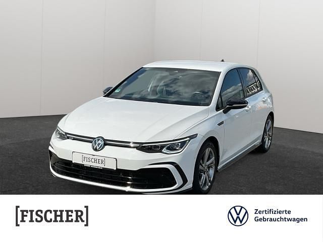 Pure white (weiss) Gebraucht 2023 VW Golf VIII R-line | 28.355 € (Fairer Preis) - Bild 1/4