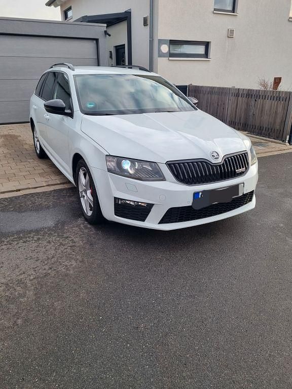 Gebraucht Skoda Octavia RS 184 PS (135 kW) 2015 Weiß Kombi