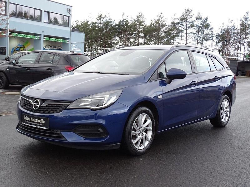 Gebraucht Opel Astra 110 PS (80 kW) 2020 Blau Kombi