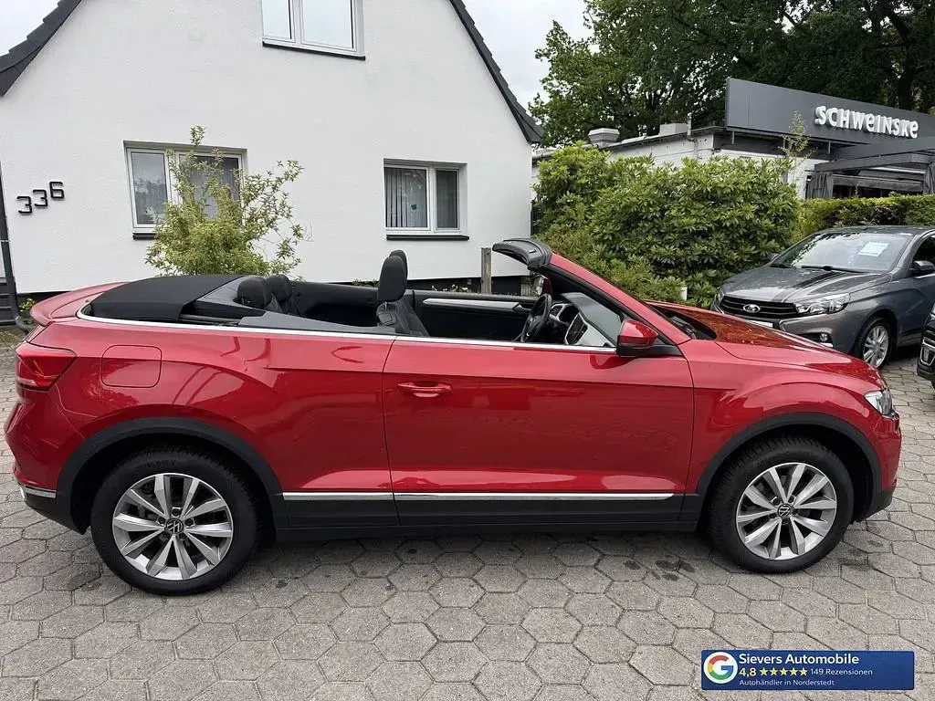 Gebraucht VW T-Roc Cabriolet Style 150 PS (110 kW) 2020 Kings red Cabrio