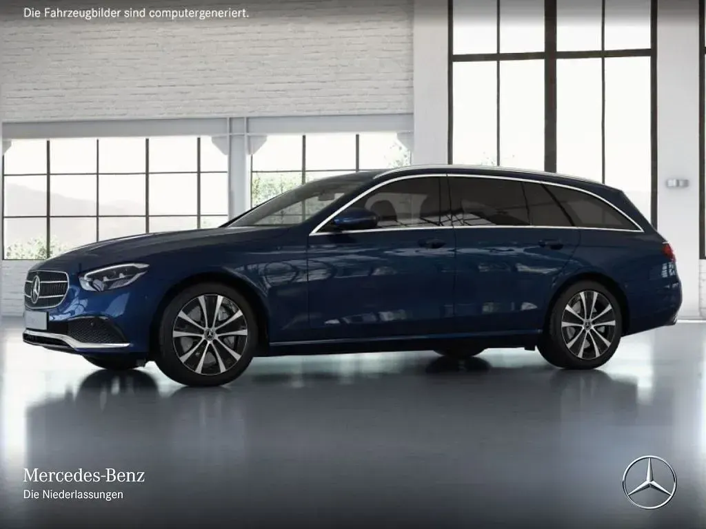 Gebraucht Mercedes E300 Avantgarde 194 PS (142 kW) 2023 Blau Limousine
