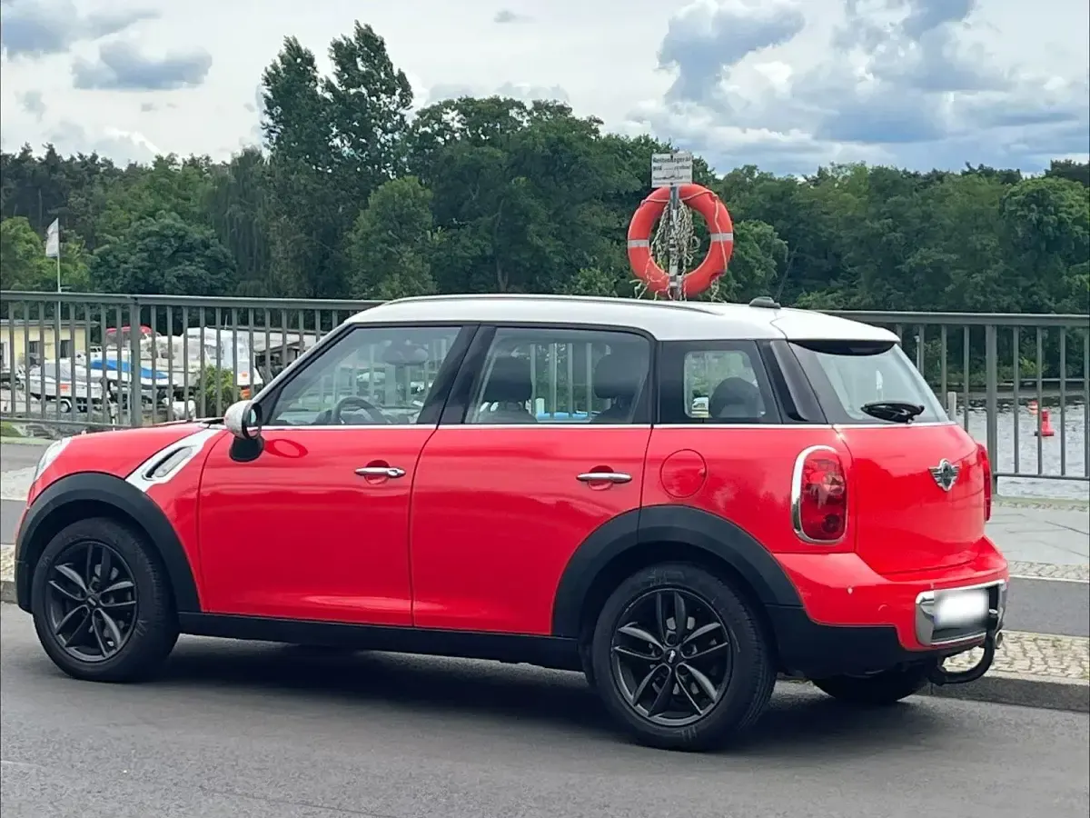 Gebraucht Mini Cooper D 111 PS (81 kW) 2014 Rot Kleinwagen