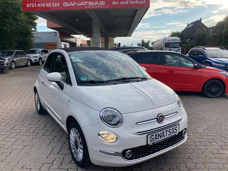 Weiß Gebraucht 2018 Fiat 500C Lounge Cabrio | 10.800 € (Guter Preis) - Bild 1/4