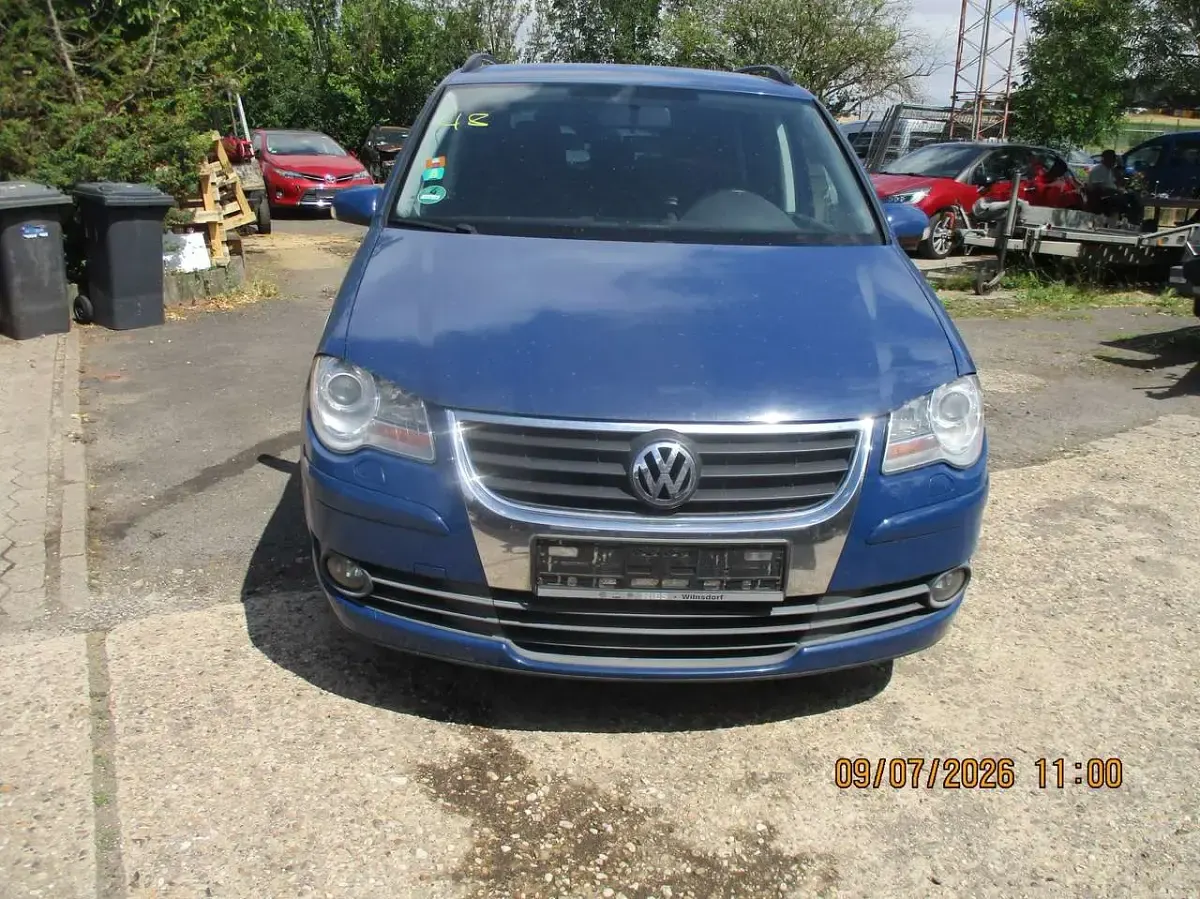 Gebraucht VW Touran Trendline 140 PS (102 kW) 2009 Indienblau Van / Kleinbus