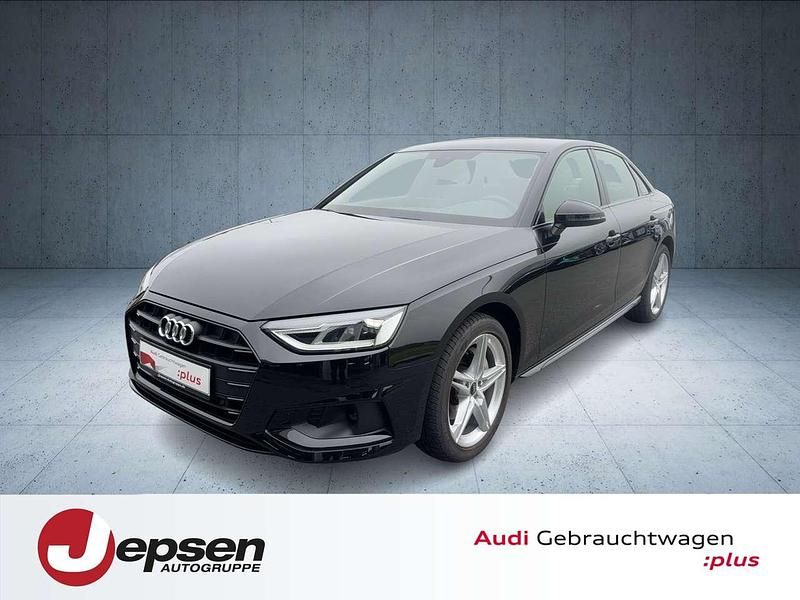 Mythosschwarz metallic Gebraucht 2021 Audi A4 Advanced Plus Limousine | 26.970 € (Superpreis) - Bild 1/4