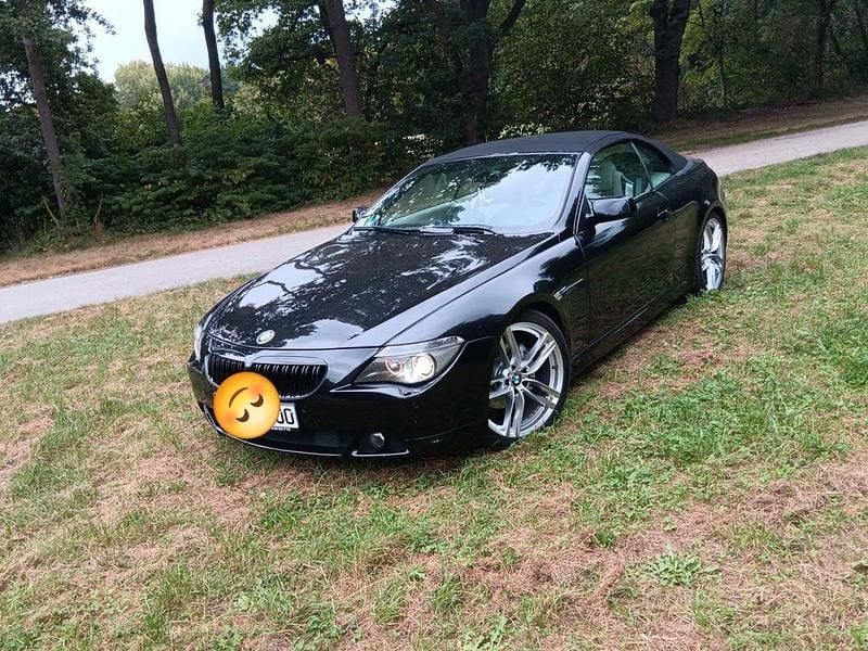Schwarz Gebraucht 2006 BMW 630 Cabriolet Performance Cabrio | 14.500 € - Bild 1/4