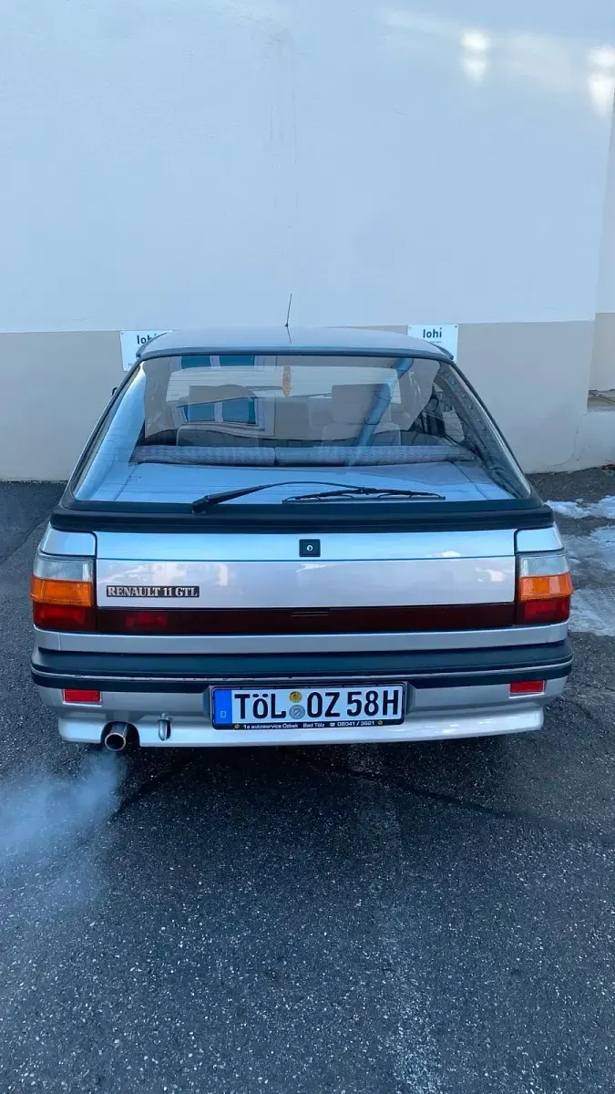 Gebraucht Renault R11 60 PS (44 kW) 1988 Silber Kleinwagen