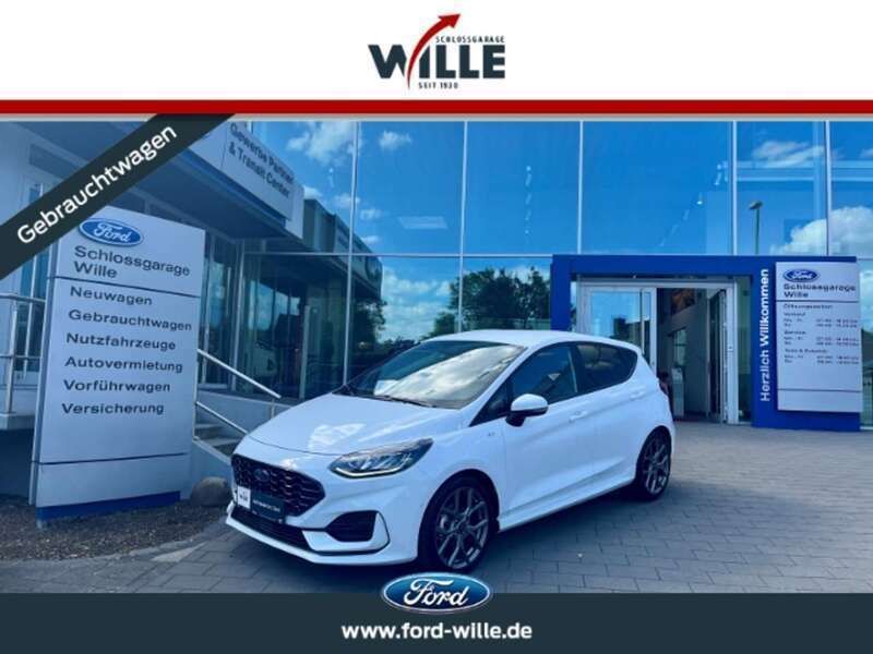 Obsidianschwarz metallic Gebraucht 2023 Ford Fiesta ST-Line Kleinwagen | 21.550 € (Etwas zu teuer) - Bild 1/4