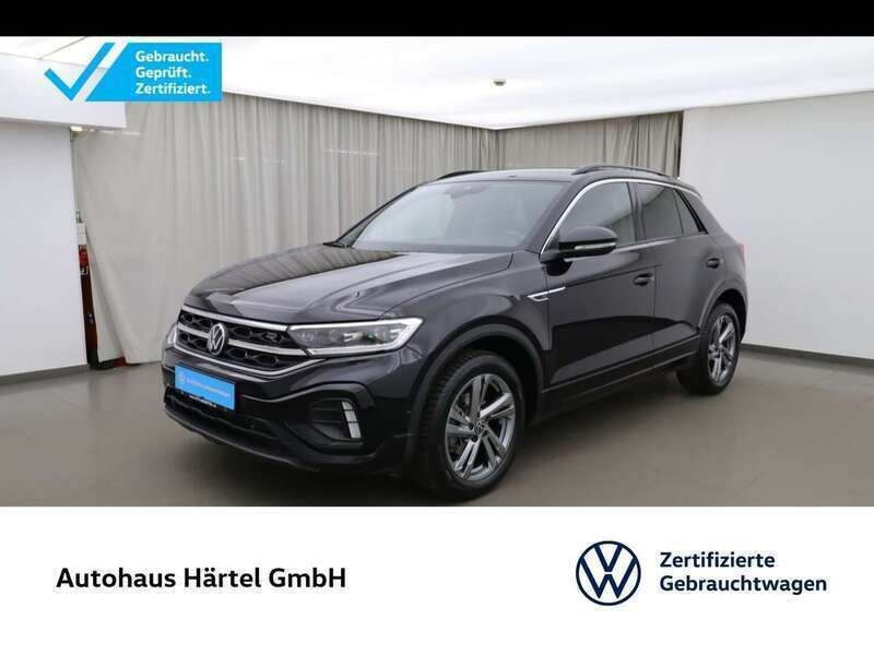 Deep black perleffekt, pearl effect Gebraucht 2024 VW T-Roc R-line SUV | 32.600 € (Etwas zu teuer) - Bild 1/4