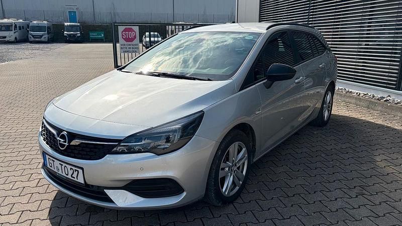 Gebraucht Opel Astra Edition 122 PS (89 kW) 2021 Silber Kombi
