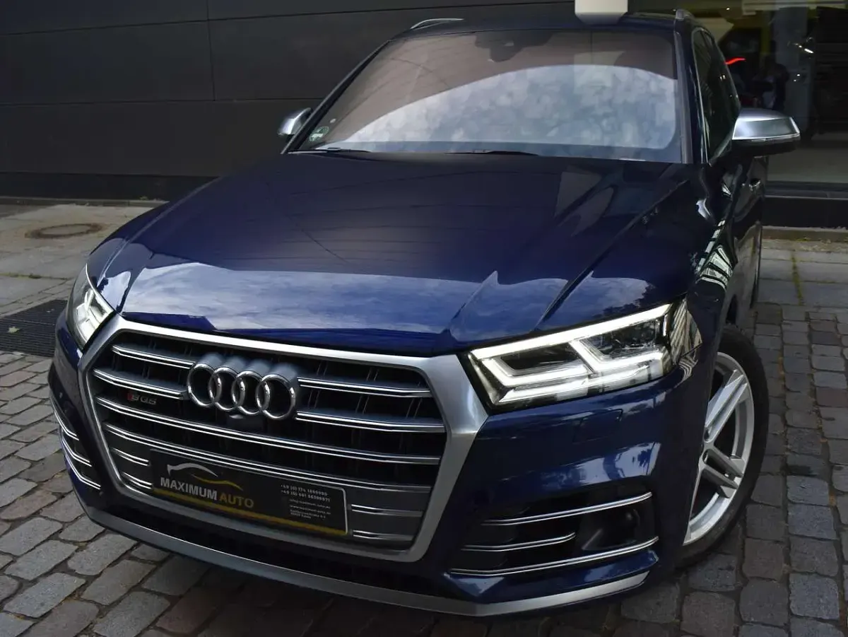 Gebraucht Audi SQ5 347 PS (255 kW) 2020 Navarrablau metallic SUV