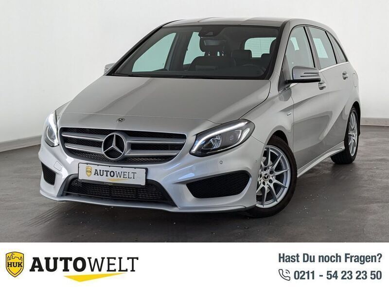 Polarsilber lack Gebraucht 2016 Mercedes B200 AMG line Van / Kleinbus | 20.360 € (Etwas zu teuer) - Bild 1/4