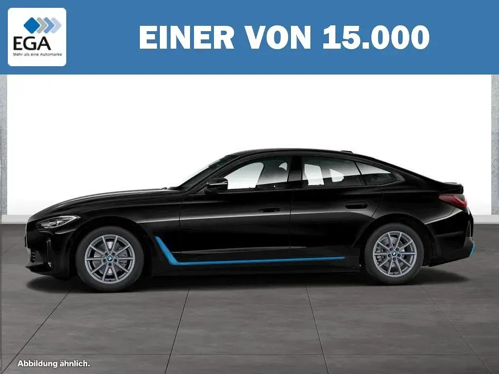 Używany BMW i4 Efficient Dynamics 250 kW (340 KM) 2023 Czarny Sedan/Limuzyna