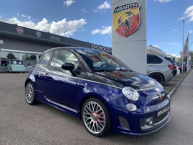 Blau Gebraucht 2016 Abarth 595 Turismo Kleinwagen | 15.900 € (Fairer Preis) - Bild 1/4