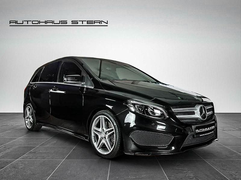 Schwarz Gebraucht 2016 Mercedes B220 AMG Van / Kleinbus | 16.990 € (Fairer Preis) - Bild 1/4