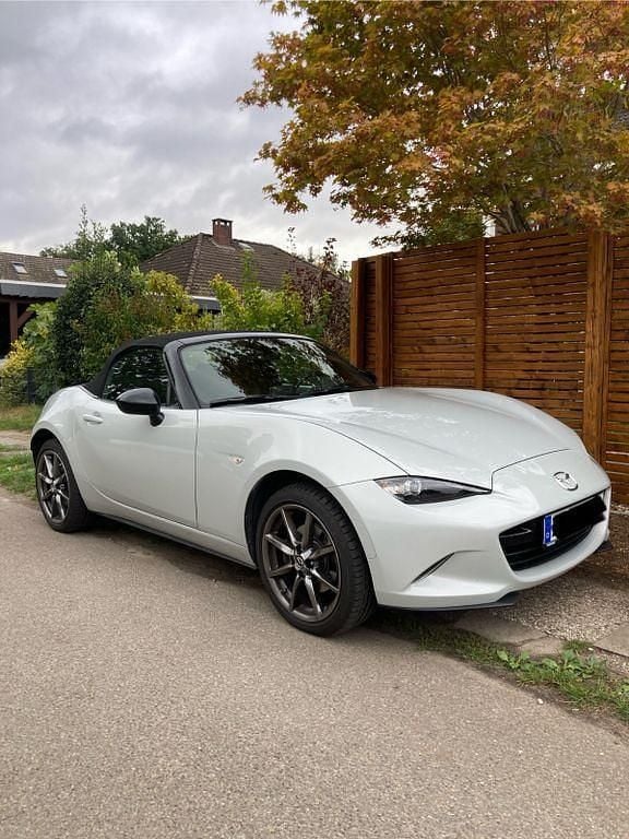 Weiß Gebraucht 2016 Mazda MX5 Exclusive Cabrio | 16.500 € (Superpreis) - Bild 1/4