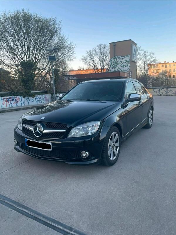 Schwarz Gebraucht 2008 Mercedes C200 AMG Limousine | 6.800 € (Guter Preis) - Bild 1/4