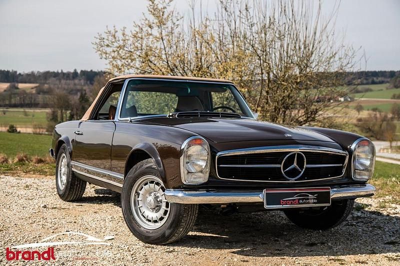 Gebraucht Mercedes SL280 170 PS (125 kW) 1971 Braun Cabrio
