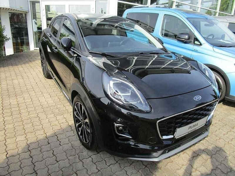 Agate black Gebraucht 2024 Ford Puma Gen-E Titanium X SUV | 25.490 € - Bild 1/4