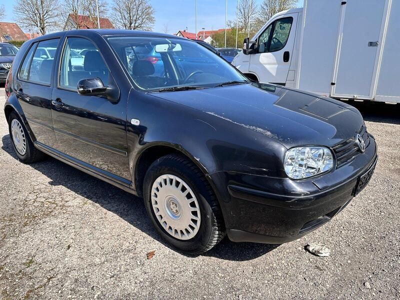 Schwarz Gebraucht 2000 VW Golf IV Limousine | 1.850 € (Superpreis) - Bild 1/4
