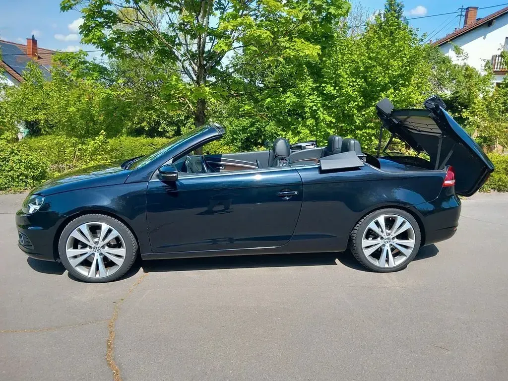 Occasion VW Eos Exclusive 140 PK (102 kW) 2012 Zwart Cabriolet