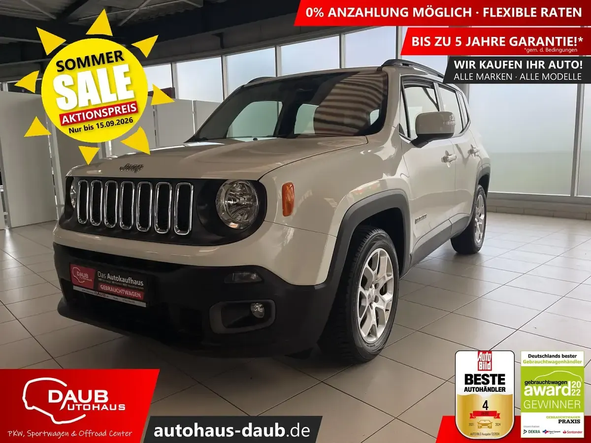 Gebraucht Jeep Renegade Longitude 140 PS (102 kW) 2014 SUV