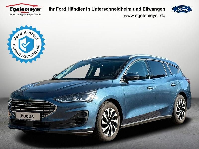 Blau Gebraucht 2023 Ford Focus Titanium X Limousine | 22.900 € (Guter Preis) - Bild 1/4