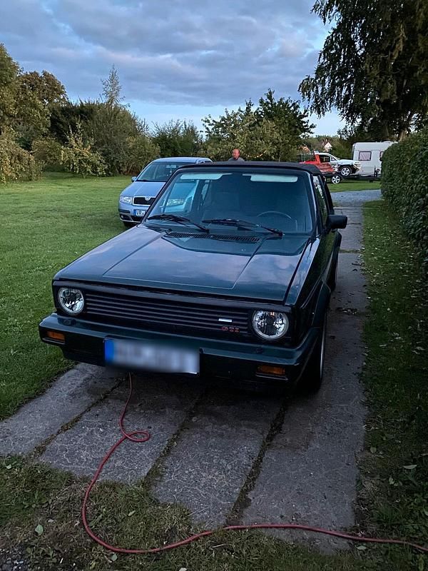 Gebraucht VW Golf Cabriolet Karmann 98 PS (72 kW) 1992 Grün Cabrio