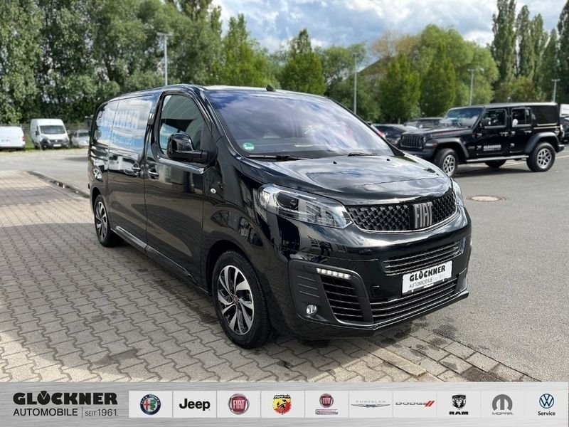 Schwarz Gebraucht 2022 Fiat e-Scudo L2 75 kWh Van / Kleinbus | 49.990 € - Bild 1/4