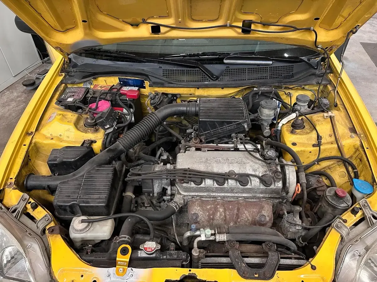 Gebraucht Honda Civic 90 PS (66 kW) 2001 Gelb Kleinwagen