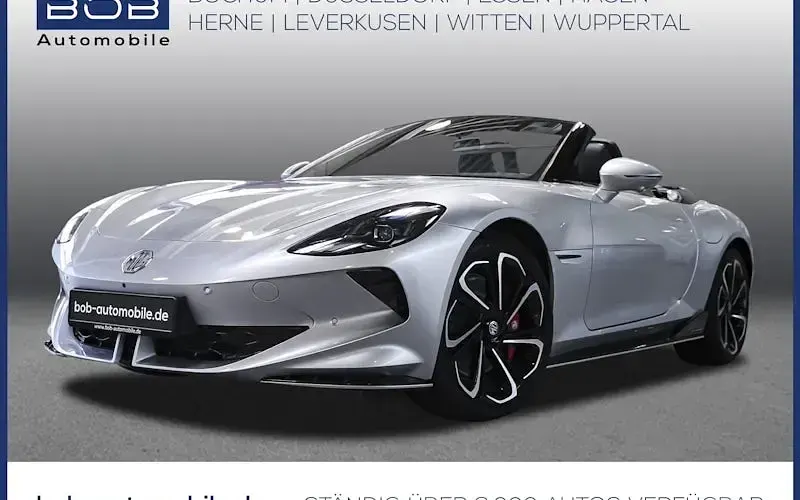 Nouvelle MG Cyberster 375 kW (510 ch) 2026 Argent Cabriolet