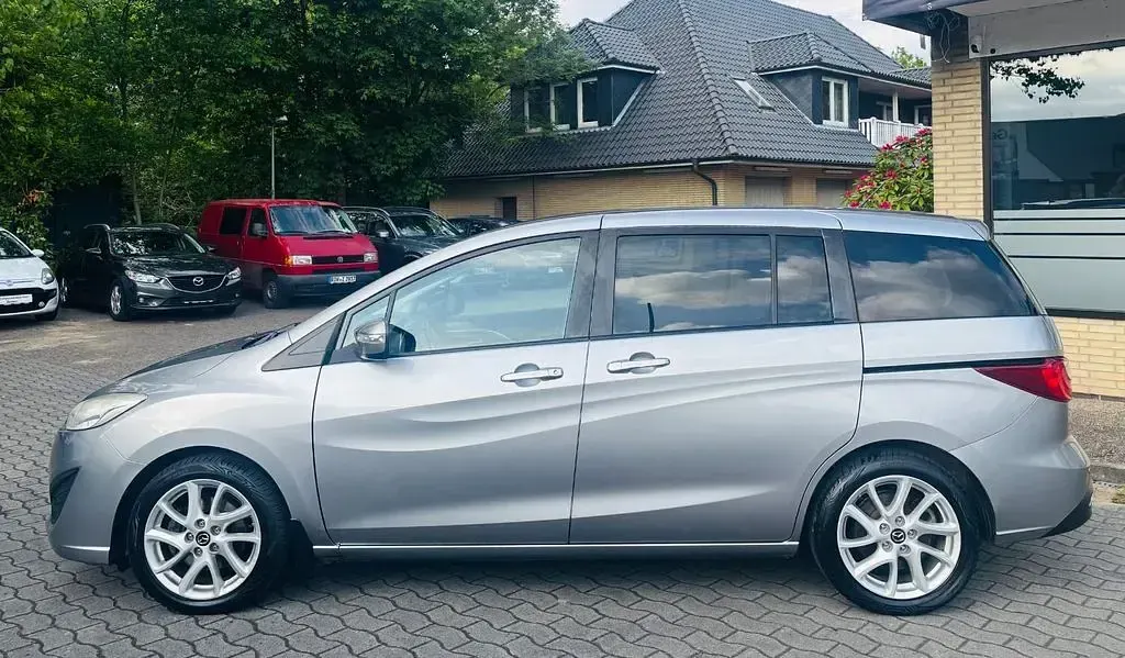 Gebraucht Mazda 5 Sendo 116 PS (85 kW) 2015 Silber Van / Kleinbus