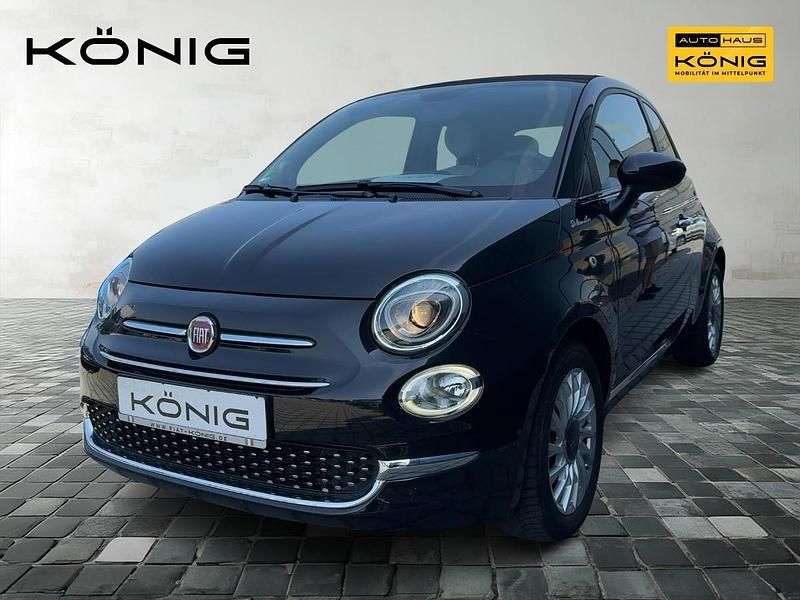 Schwarz Gebraucht 2021 Fiat 500C Dolcevita Cabrio | 12.800 € (Fairer Preis) - Bild 1/4