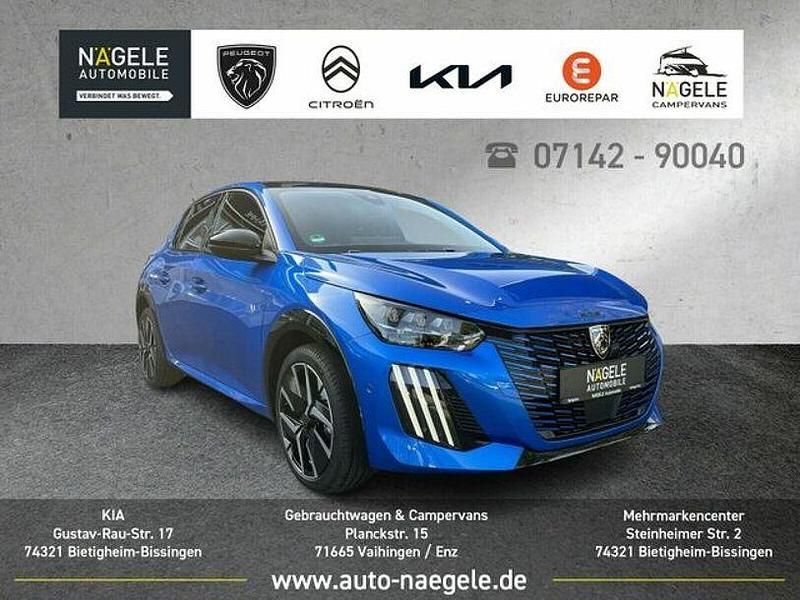 Blau Gebraucht 2024 Peugeot e-208 GTi Kleinwagen | 34.900 € - Bild 1/3