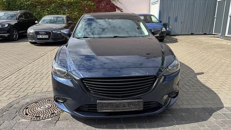 Blau Gebraucht 2015 Mazda 6 Sports-Line Limousine | 9.900 € (Guter Preis) - Bild 1/4
