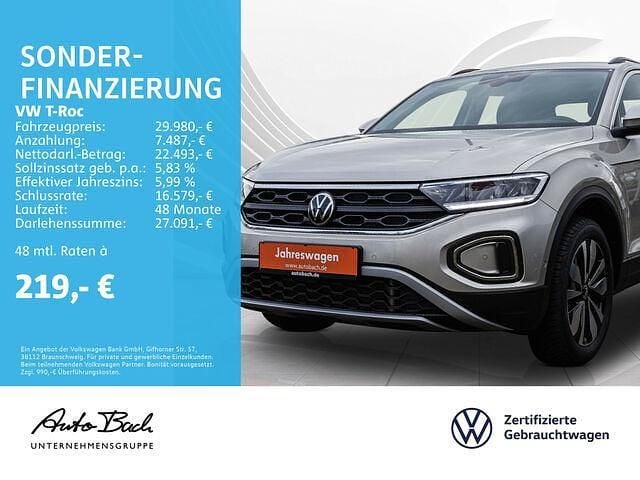 Silber Gebraucht 2023 VW T-Roc Move SUV | 29.980 € (Etwas zu teuer) - Bild 1/2