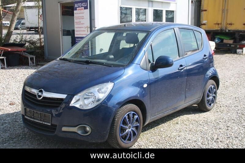 Blau Gebraucht 2010 Opel Agila Edition Kleinwagen | 1.990 € (Superpreis) - Bild 1/4