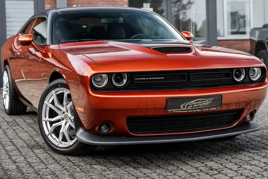 Occasion Dodge Challenger SXT 309 ch (227 kW) 2021 Orange Coupé