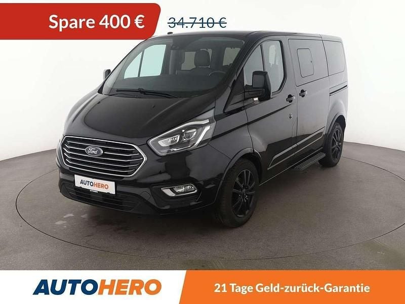 Schwarz Gebraucht 2019 Ford Tourneo Custom Titanium X Van / Kleinbus | 34.310 € (Guter Preis) - Bild 1/3
