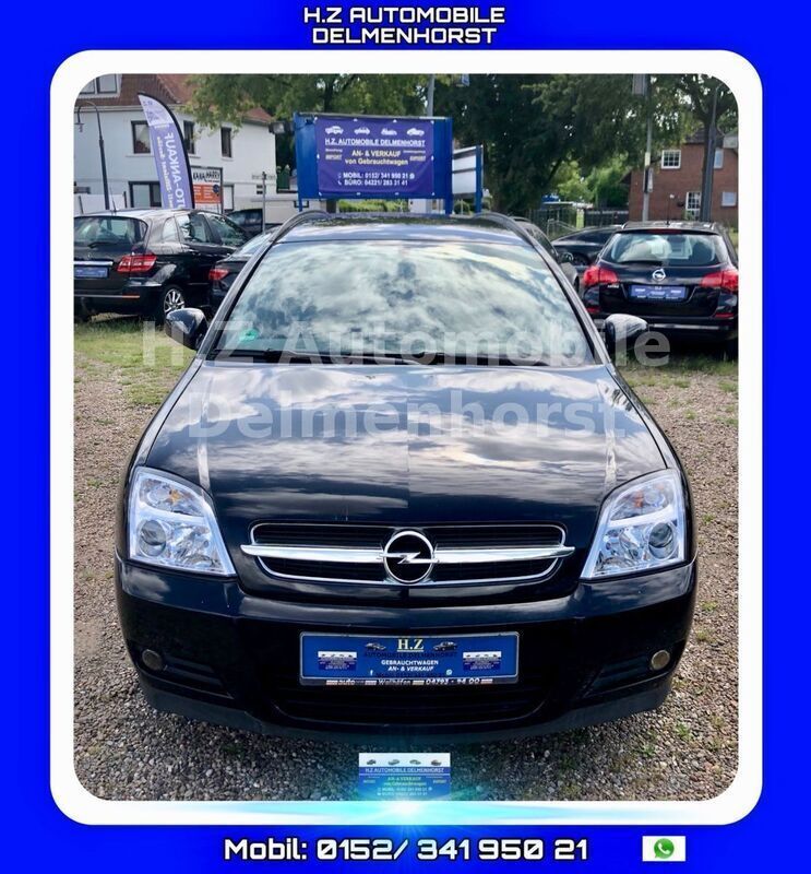 Schwarz Gebraucht 2005 Opel Vectra Kombi | 3.599 € (Teuer) - Bild 1/4