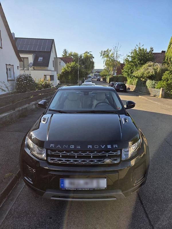 Schwarz Gebraucht 2015 Land Rover Range Rover evoque SUV | 10.500 € - Bild 1/4