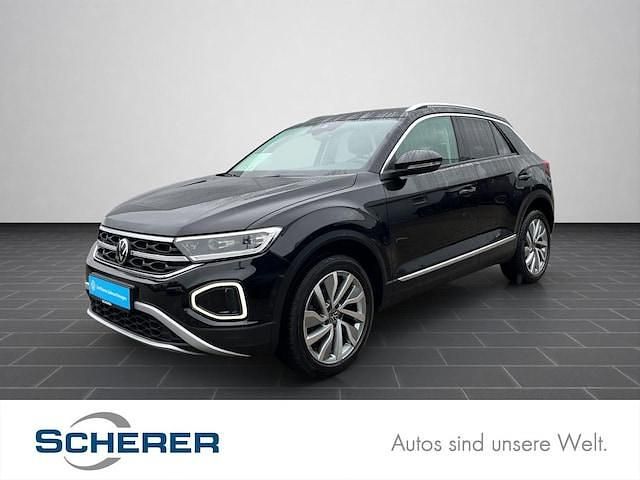 Deep black perleffekt (metallic) Gebraucht 2022 VW T-Roc Style SUV | 23.600 € (Guter Preis) - Bild 1/4
